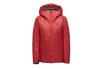 Image of Black Diamond Belay Parka - Womens, Coral Red, Small, AP7440136050SML1