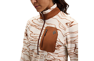 Image of Black Diamond Rift Half-Zip Fleece Jacket - Womens