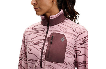 Image of Black Diamond Rift Half-Zip Fleece Jacket - Womens