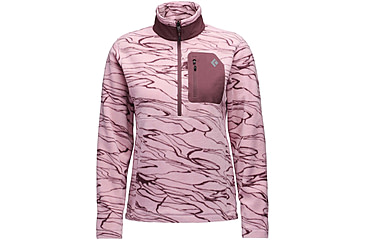 Image of Black Diamond Rift Half-Zip Fleece Jacket - Womens