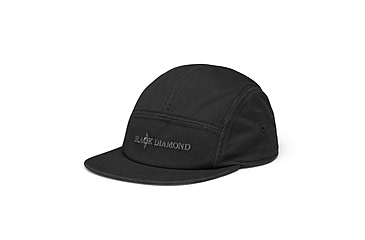 Image of Black Diamond Camper Cap, Black/Steel Grey BD OG Wordmark, AP7230019438ALL1
