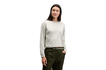 Image of Black Diamond Circuit Long Sleeve Tee - Womens, Alloy, Extra Small, AP7520171000XSM1