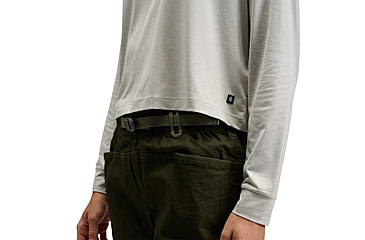 Image of Black Diamond Circuit Long Sleeve Tee - Womens, Alloy, Extra Small, AP7520171000XSM1