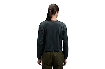 Image of Black Diamond Circuit Long Sleeve Tee - Womens, Black, Medium, AP7520170002MED1