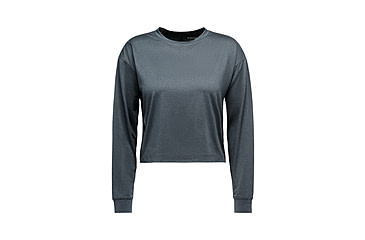 Image of Black Diamond Circuit Long Sleeve Tee - Womens, Black, Medium, AP7520170002MED1