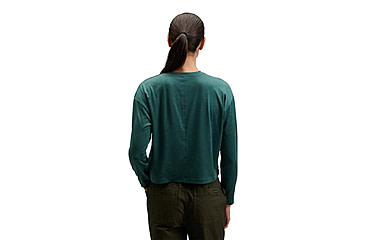 Image of Black Diamond Circuit Long Sleeve Tee - Womens, Deep Woods, Large, AP7520173062LRG1