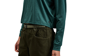 Image of Black Diamond Circuit Long Sleeve Tee - Womens, Deep Woods, Large, AP7520173062LRG1