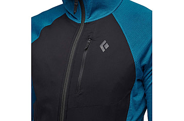 Image of Black Diamond Coefficient LT Hybrid Hoody - Mens, Kingfisher/Black, Extra Large, AP7440519038XLG1