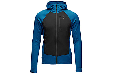 Image of Black Diamond Coefficient LT Hybrid Hoody - Mens, Kingfisher/Black, Extra Large, AP7440519038XLG1