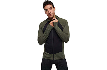 Image of Black Diamond Coefficient LT Hybrid Hoody - Mens, Tundra/Black, Large, AP7440519116LRG1