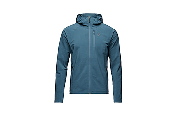 Image of Black Diamond Coefficient Storm FZ Hoody - Mens, Creek Blue, Extra Large, AP7440184064XLG1