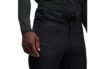 Image of Black Diamond Dawn Patrol Hybrid Pants - Mens, Black, Small, AP7430080002SML1