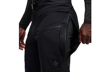 Image of Black Diamond Dawn Patrol Hybrid Pants - Mens, Black, Small, AP7430080002SML1