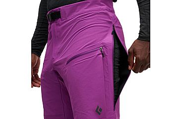 Image of Black Diamond Dawn Patrol Hybrid Pants - Mens, Piton Purple, Small, AP7430085022SML1