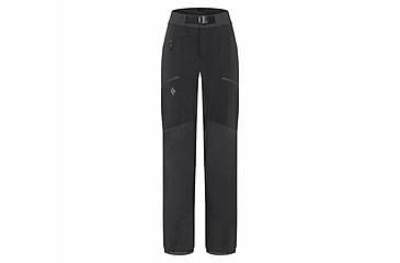 Image of Black Diamond Dawn Patrol Hybrid Pants - Womens, Black, Small, AP7410510002SML1