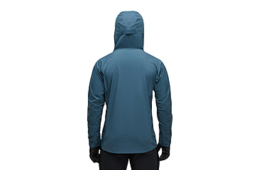 Image of Black Diamond Dawn Patrol Hybrid Shell - Mens, Midnight Blue, Extra Large, AP7470054034XLG1