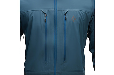 Image of Black Diamond Dawn Patrol Hybrid Shell - Mens, Midnight Blue, Extra Large, AP7470054034XLG1