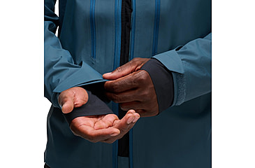 Image of Black Diamond Dawn Patrol Hybrid Shell - Mens, Midnight Blue, Extra Large, AP7470054034XLG1