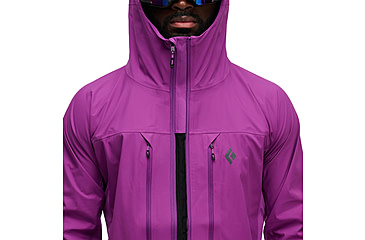 Image of Black Diamond Dawn Patrol Hybrid Shell - Mens, Piton Purple, Medium, AP7470055022MED1