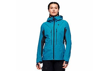 Image of Black Diamond Dawn Patrol Hybrid Shell Jacket - Women's, Azul, Extra Small, AP7450054004XSM1