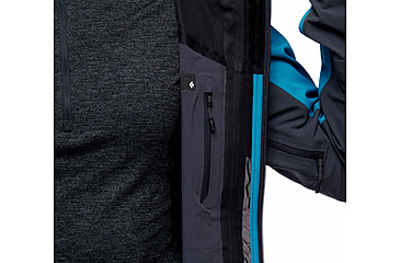 Image of Black Diamond Dawn Patrol Hybrid Shell Jacket - Women's, Azul, Extra Small, AP7450054004XSM1