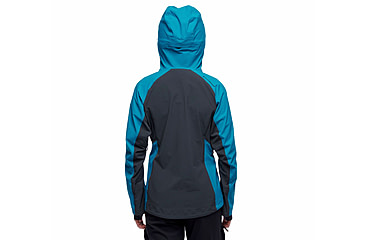 Image of Black Diamond Dawn Patrol Hybrid Shell Jacket - Women's, Azul, Extra Small, AP7450054004XSM1