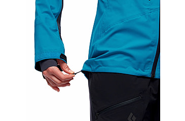 Image of Black Diamond Dawn Patrol Hybrid Shell Jacket - Women's, Azul, Extra Small, AP7450054004XSM1
