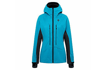 Image of Black Diamond Dawn Patrol Hybrid Shell Jacket - Women's, Azul, Extra Small, AP7450054004XSM1