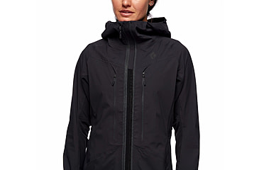 Image of Black Diamond Dawn Patrol Hybrid Shell Jacket - Women's, Black, Medium, AP7450050002MED1