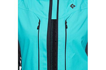 Image of Black Diamond Dawn Patrol Hybrid Shell Jacket - Women's, Dark Patina, Extra Small, AP7450054050XSM1