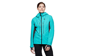 Image of Black Diamond Dawn Patrol Hybrid Shell - Womens, Dark Patina, Extra Large, AP7450054050XLG1