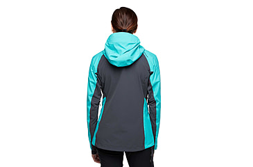 Image of Black Diamond Dawn Patrol Hybrid Shell - Womens, Dark Patina, Extra Large, AP7450054050XLG1