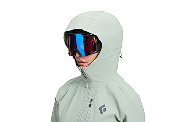 Image of Black Diamond Dawn Patrol Softshell - Womens, Agave, Medium, AP7470073061MED1