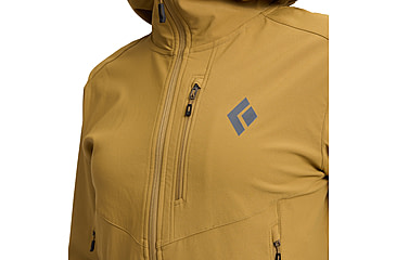 Image of Black Diamond Dawn Patrol Softshell - Womens, Flax, Medium, AP7470072021MED1