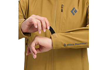Image of Black Diamond Dawn Patrol Softshell - Womens, Flax, Medium, AP7470072021MED1