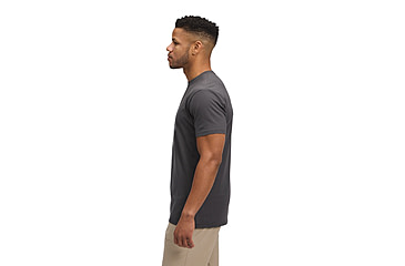 Image of Black Diamond Engineered Diamond Short Sleeve Tee - Mens, Anthracite, Medium, AP7524720001MED1