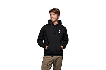 Image of Black Diamond Equipment For Alpinist PO Hoody T-Shirt - Men's, Black, Small, AP7524410002SML1