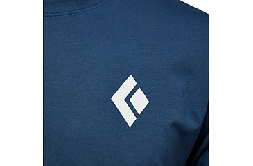 Image of Black Diamond Equipment For Alpinist Short Sleeve T-Shirt - Mens, Indigo, Medium, APYL4X4013MED1