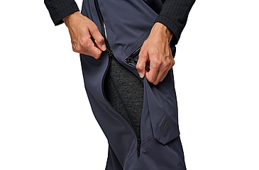 Image of Black Diamond Factor Bibs - Womens, Charcoal, Extra Large, AP7410260038XLG1