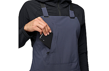 Image of Black Diamond Factor Bibs - Womens, Charcoal, Extra Large, AP7410260038XLG1