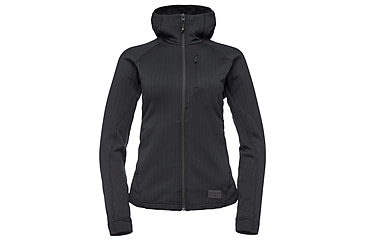 Image of Black Diamond Factor Hoodie - Womens, Black, Extra Small, AP7440800002XSM1