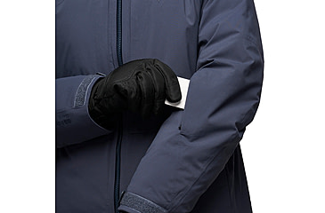 Image of Black Diamond Factor Insulated Parka - Womens, Charcoal, Medium, AP7461070038MED1