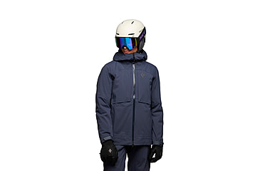 Image of Black Diamond Factor Shell - Womens, Charcoal, Large, AP7461080038LRG1