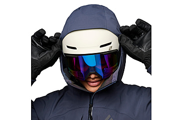 Image of Black Diamond Factor Shell - Womens, Charcoal, Large, AP7461080038LRG1