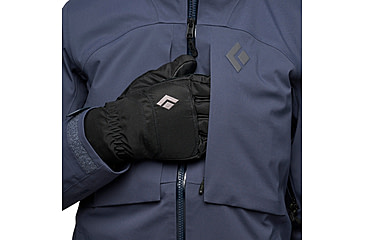 Image of Black Diamond Factor Shell - Women's, Charcoal, Large, AP7461080038LRG1