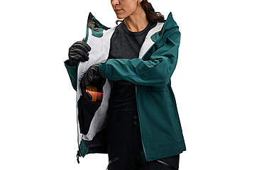 Image of Black Diamond Factor Shell - Womens, Deep Woods, Large, AP7461083062LRG1