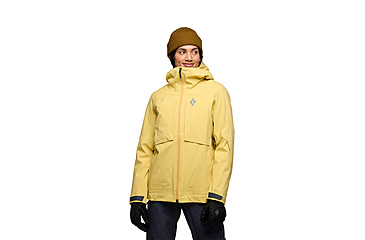 Image of Black Diamond Factor Shell - Womens, Soft Ochre, Large, AP7461087024LRG1
