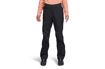 Image of Black Diamond Fineline Stretch Full Zip Pants - Womens, Black, Small, AP7420140002SML1