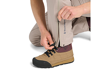 Image of Black Diamond Fineline Stretch Full Zip Pants - Womens, Moonstone, Extra Large, AP7420142018XLG1