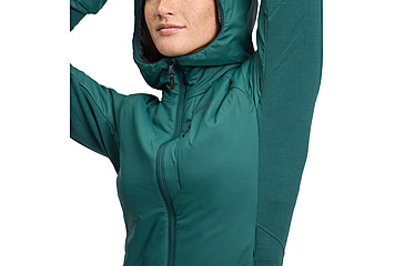 Image of Black Diamond First Light 1.0 Stretch Hoody - Womens, Deep Woods, Extra Small, AP7522663062XSM1